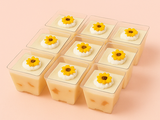 gelatina de piña colada